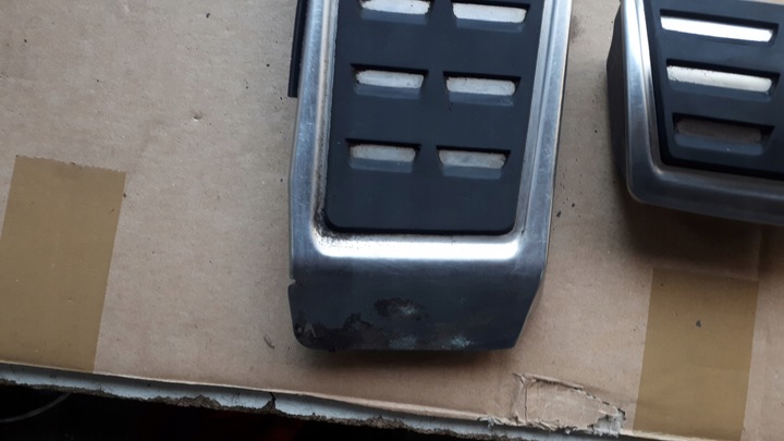 фото №5, S4 b8 рестайлинг накладки na педали подножка s5 sq5