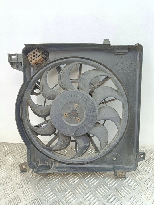 фото №7, Opel astra h 2006 електричний вентилятор радіатор