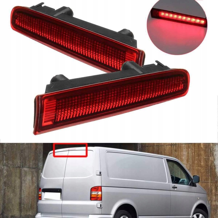 фото №14, Фара світла stop - do volkswagen transporter t5 2003-2015 t6 2015-2024