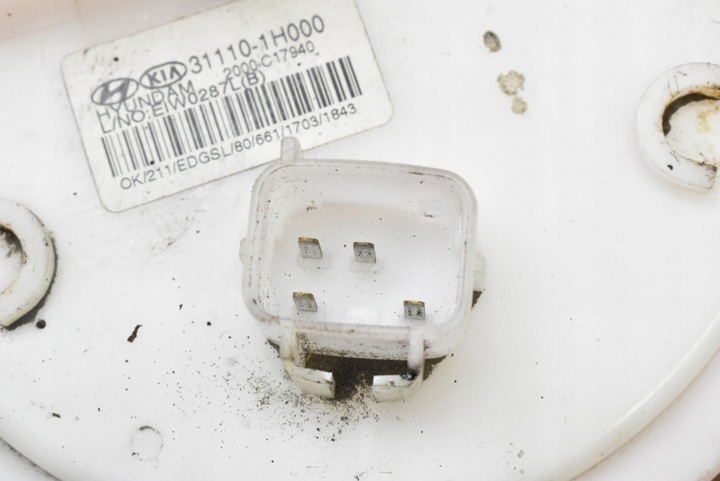 фото №7, Помпа насос пального 311101h000 hyundai i30 1 i 1.4 16v 109 km 07-10