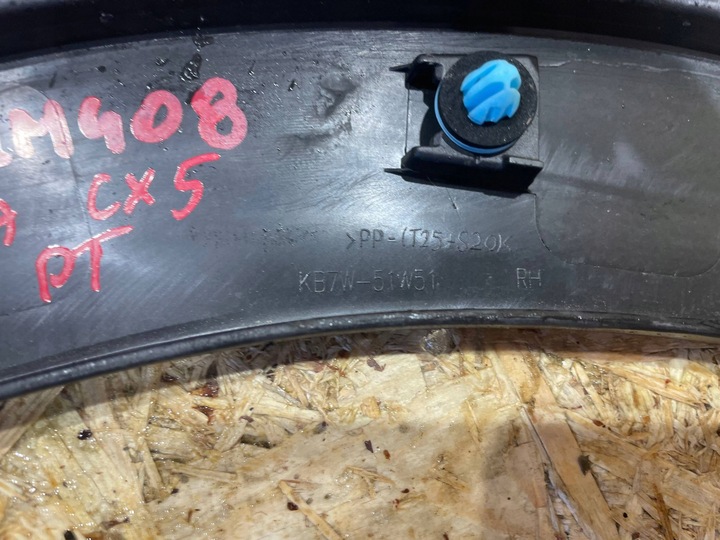 фото №9, Mazda cx5 cx-5 ii 2 kf 17-22 планка накладка na крыло правые зад задняя