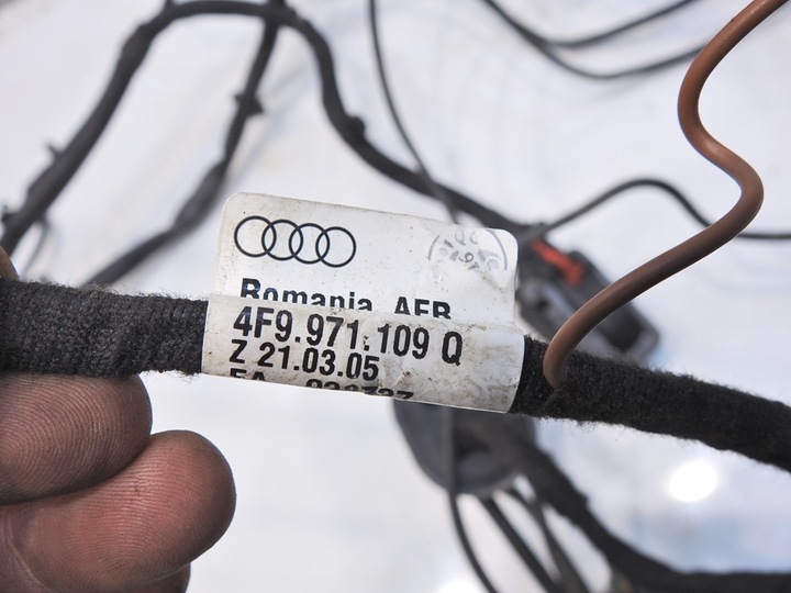 фото №8, Жгут установка камеры двигателя a6 c6 2.0 tfsi