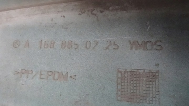фото №11, Mercedes w168 бампер задній  a1688850225