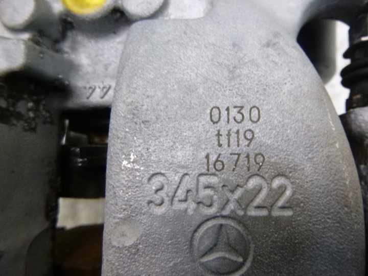 фото №12, Mercedes gle w167 супорт гальмівний затискачі зад p+l