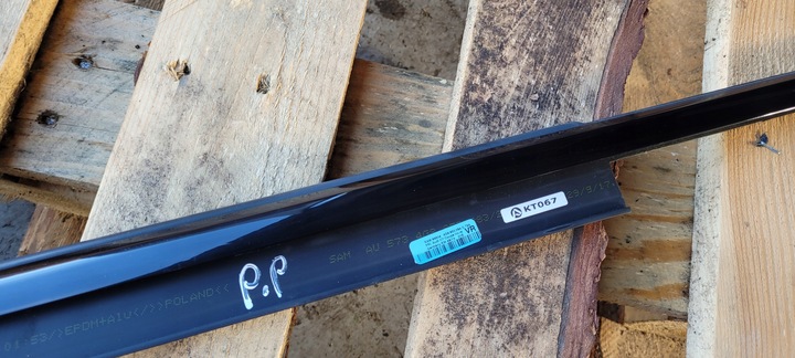 фото №6, S7 4g a7 планка накладка двері праві перед чорна sline 4g8853284g