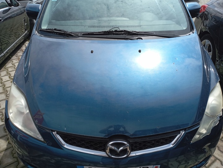 фото №13, Mazda 5 cr19 капот крышка крышка двигателя перед код 32c синяя