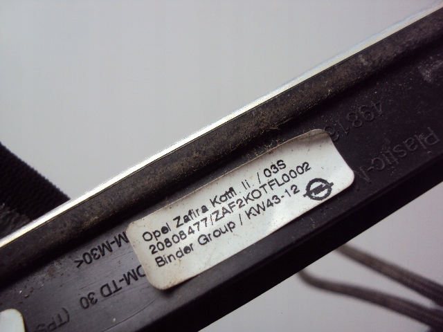 фото №5, Планка крыльев левый перед opel zafira c 2013 r