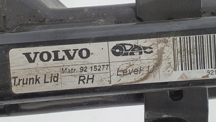 фото №5, Петля дах праве зад volvo c70 ii 9215277 cabrio