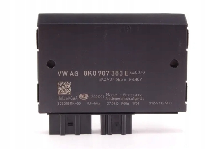фото №9, Audi a4 b8 модуль управляющий detekcją прицепы 8k0907383e oem
