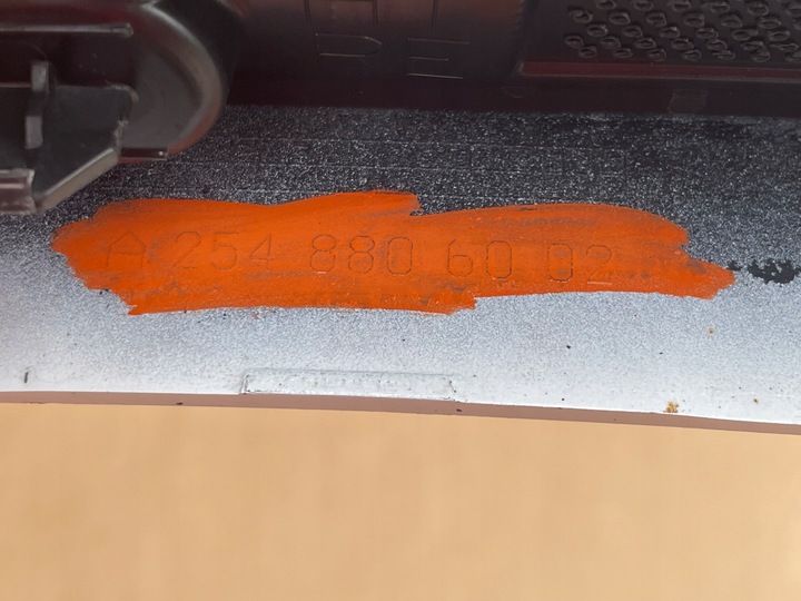 фото №12, Mercedes glc w254 amg права планка крила зад задня