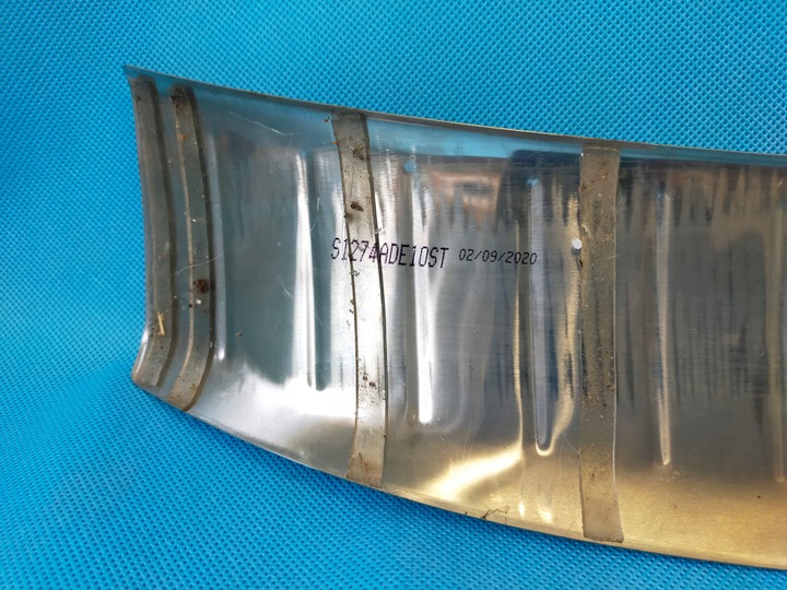 фото №9, Hyundai santa fe 4 iv 2.0crdi 185km 4x4 2020 r планка захисна багажника