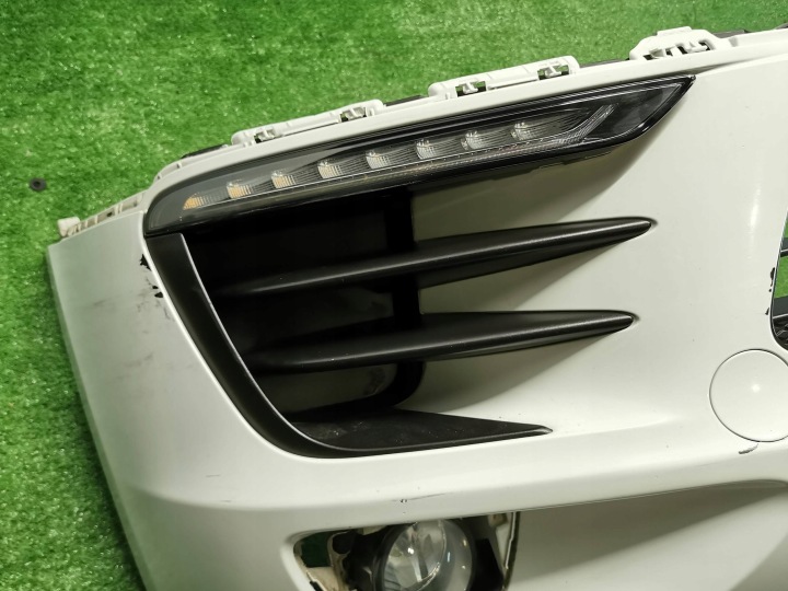 фото №8, Porsche macan 95b 14-18 бампер передний перед противотуманка led