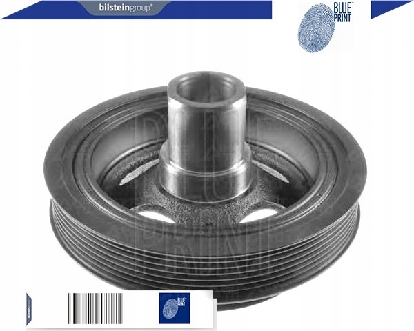 фото №2, Колесо пасове вала колінчастого [блакитний print]