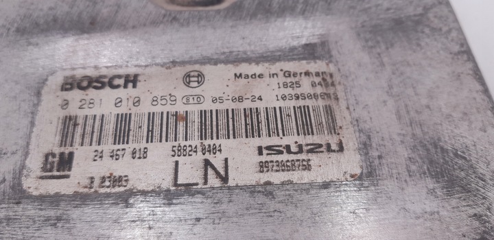 фото №5, Блок керування двигуна opel astra ii g 17 cdti 24467018