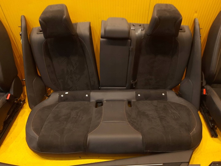 фото №14, Citroen ds9 сидіння диван обшивки тунель підігрів електричні комплект