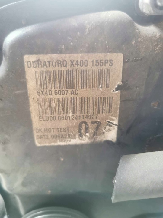 фото №7, Двигатель jaguar x-type 2.0d 4x4q6007ca