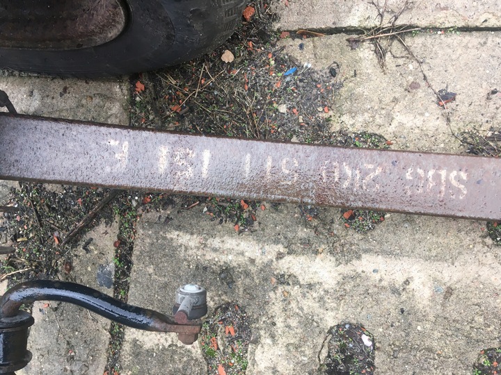 фото №5, Вісь балка підвішування ресори зад vw caddy iii 2k0500051ab 2k0511151e