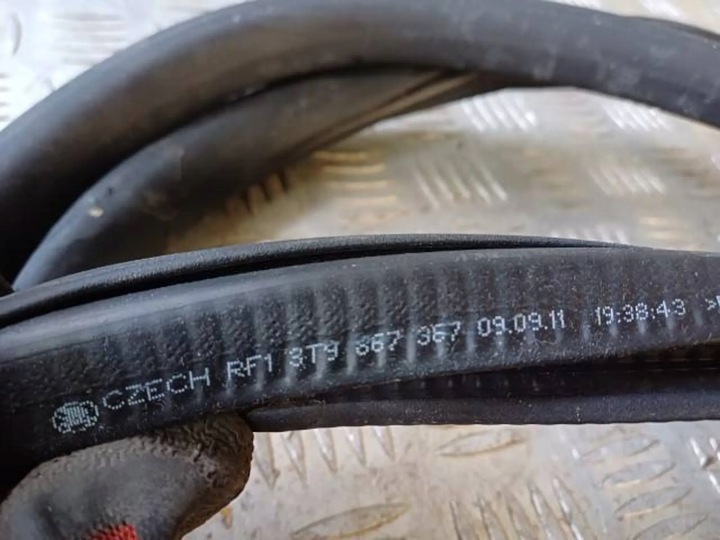 фото №6, Skoda superb ii універсал прокладка двері лівий правий зад 3t9867367