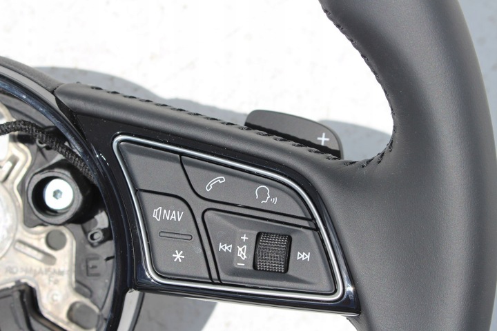 фото №7, Audi a4 a5 руль + передачи 8w0419091h 8w0419091cl цвет inu - чёрный 8w0