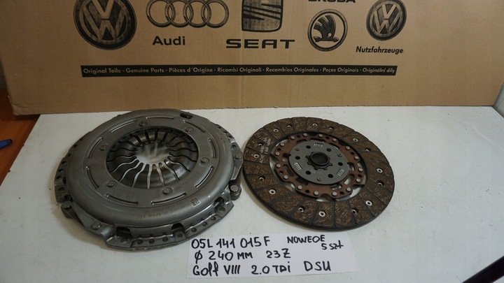фото №1, Сцепление диск прижим vw golf viii 2.0 tdi dsu