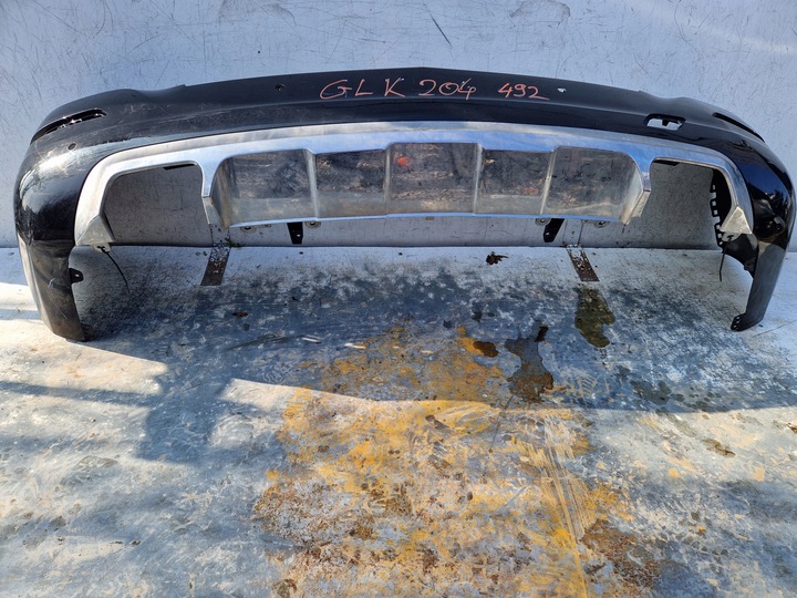 фото №12, Mercedes glk 204 x204 рестайлінг бампер задній зад хром