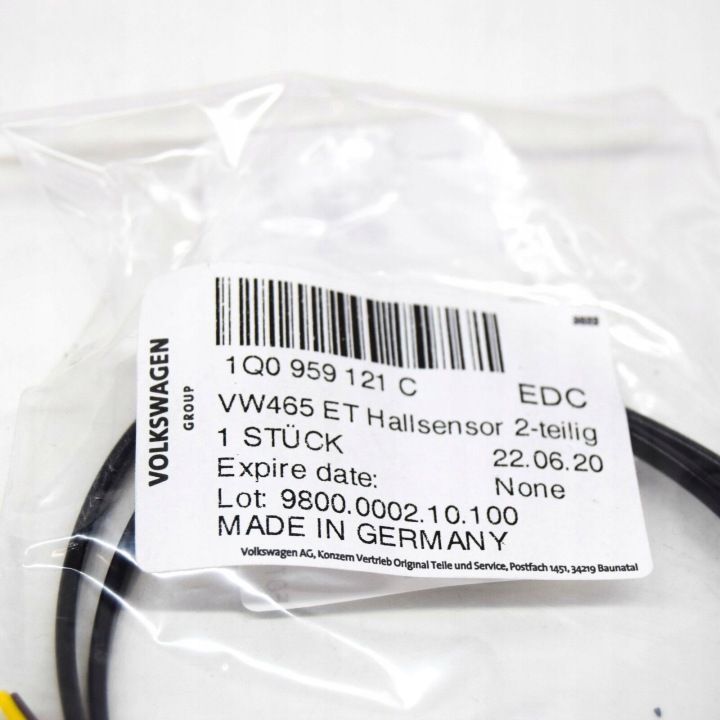 фото №8, Датчик halla vag volkswagen eos 1f audi r8 оригинальная запчасть 1q0959121c
