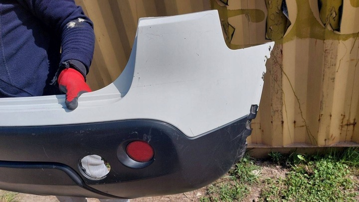 фото №8, Nissan qashqai i j10 рестайлинг годы 10-13 бампер зад задний