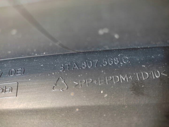 фото №9, Vw touran ii r-line 5ta спойлер дифузор зад 2015-