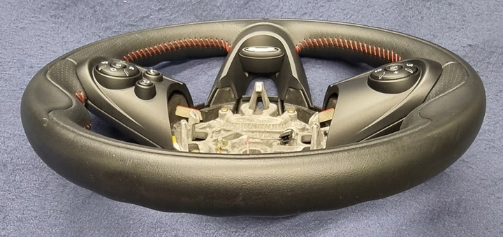 фото №12, Mini jcw john cooper works f54 f55 f56 f60 руль кожа красная nić