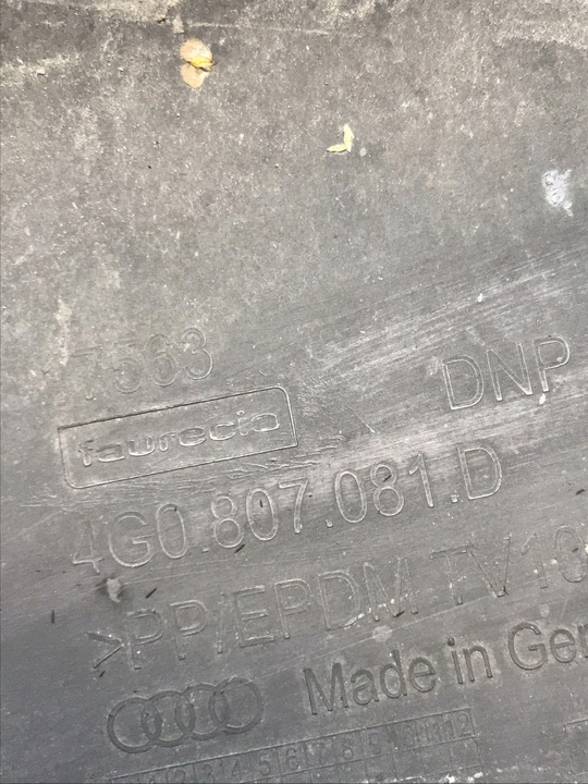 фото №10, Audi a6 c7 4g0 захист ременя верхня передньої 4g0807081d