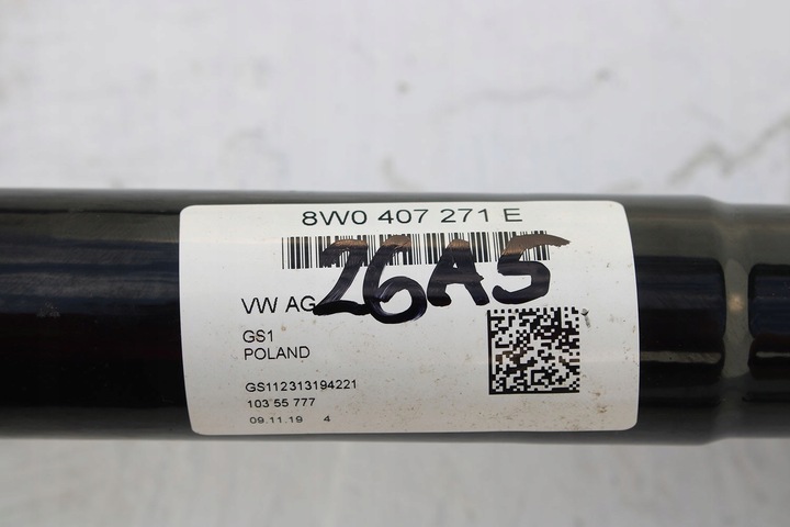 фото №11, Audi a4 a5 8w полуось передняя перед 8w0407271e 8w0 407 271 e b9 f5 8w0407271
