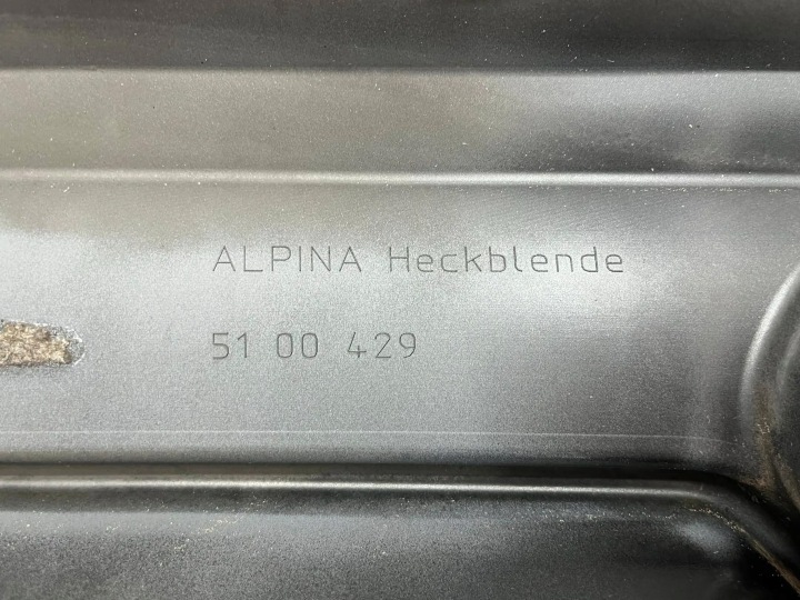 фото №11, Bmw x3 g01 alpina накладка бампера зад задня 5100429
