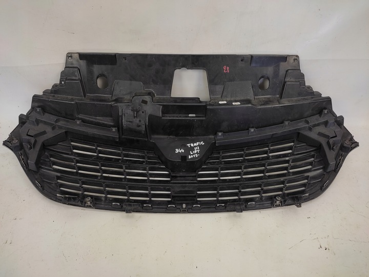 фото №6, Renault trafic iii рестайлінг решітка радіатора решітка радіатор 19-