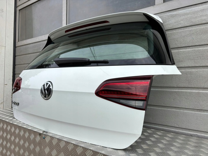 фото №5, Vw golf vii hb крышка багажника зад e-golf белая