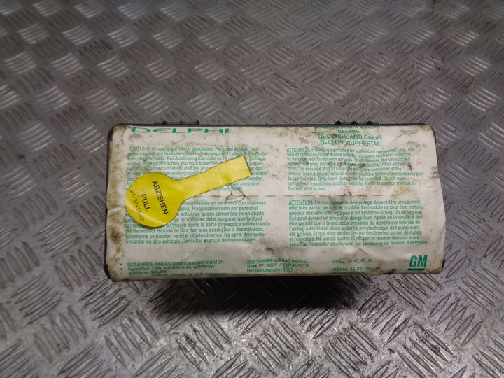 фото №1, Подушка подушка безпеки пасажира opel corsa c 24454528