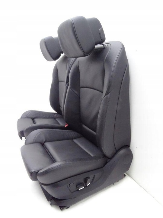 фото №6, Bmw 5 f10 sedan 10-17 сидіння sport диван чорна шкіра європа 58 tys km