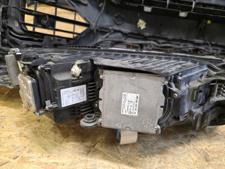 фото №11, Volkswagen touareg iii r line перед капот крыло бампер pas радиатор lc9x