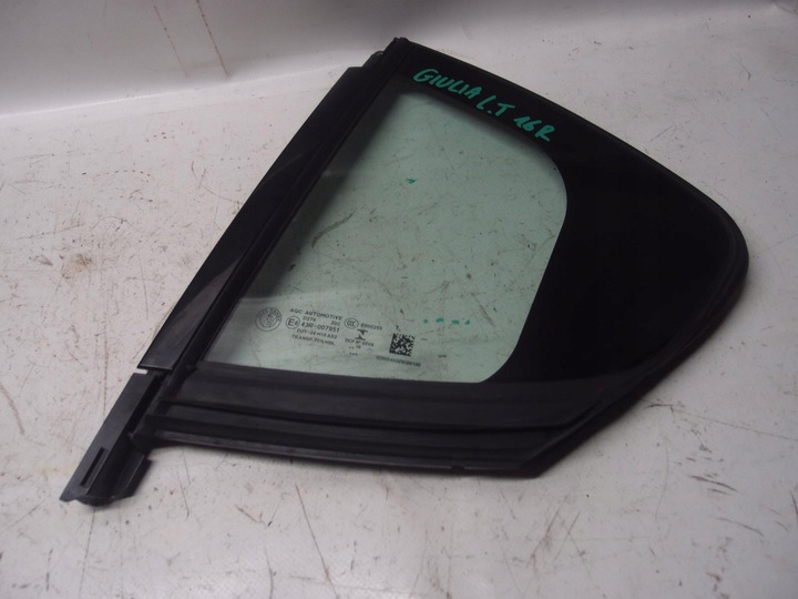 фото №5, Стекло дверь левый зад alfa romeo giulia 2016r