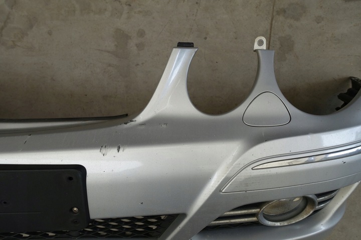 фото №9, Mercedes w211 бампер перед переднє рестайлінг 775 омивачі ксенон avantgarde