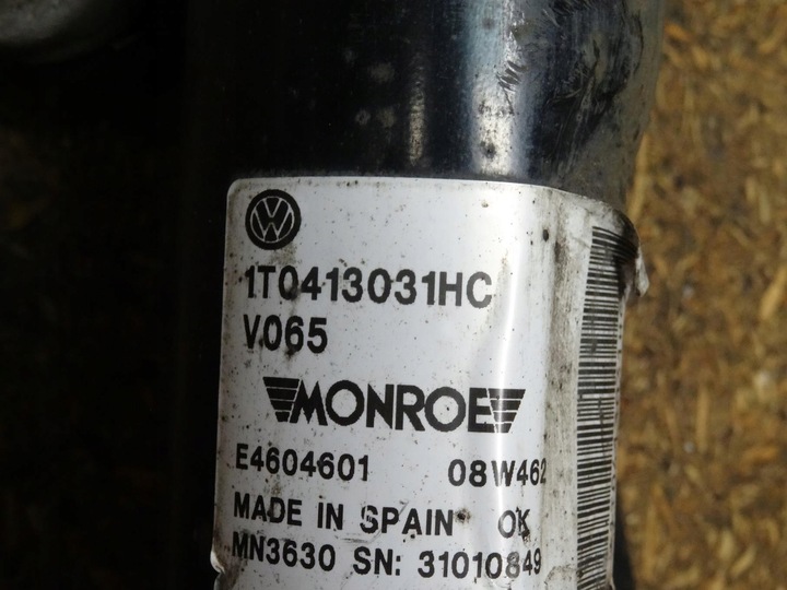 фото №8, Vw scirocco iii mcperson амортизатор пружина 1t0413031hc