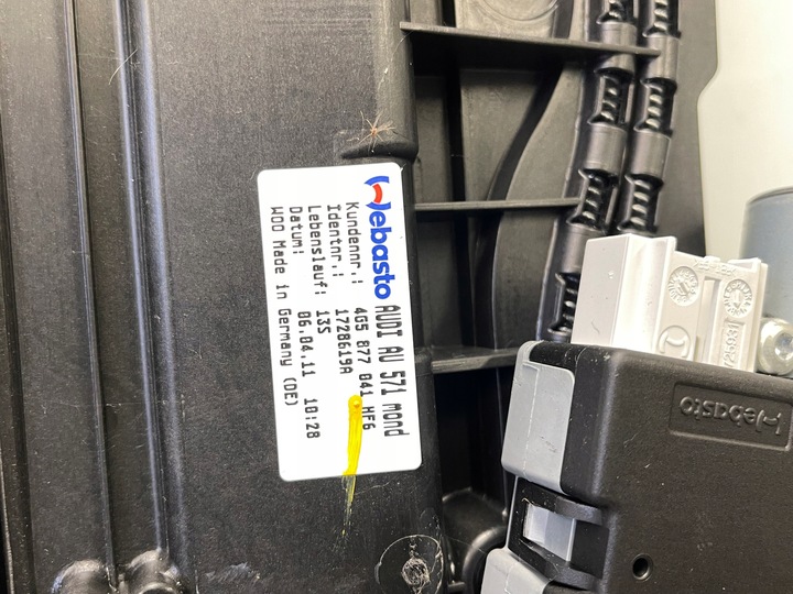 фото №9, Люк audi a6 c7 sedan сірий матеріал mondsilber