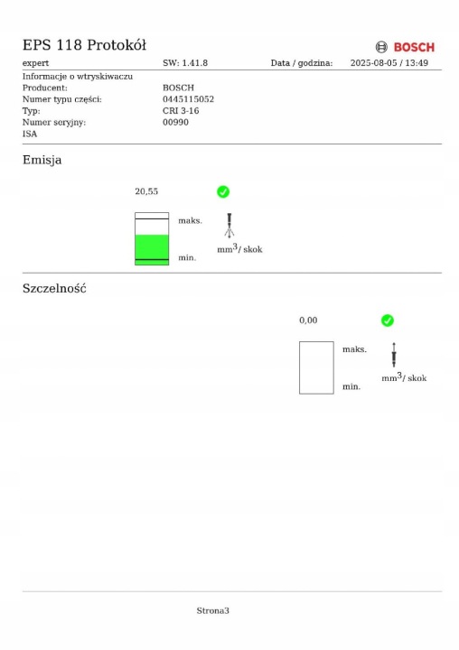 фото №9, Audi a6 3.0tdi инжектор 059130277ah bmk bosch 0445115052 тест