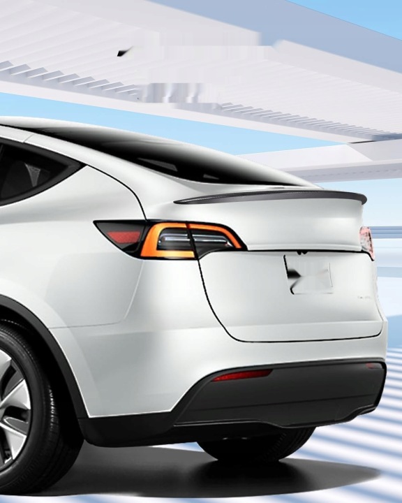 фото №7, Basenor спойлер заднє для  tesla модель y, з matowego волокна вуглецевого