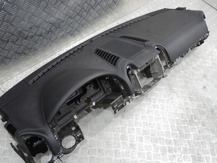 фото №6, Porsche cayenne 7p5 turbo s рестайлінг консоль панель шкіра подушка безпеки 958