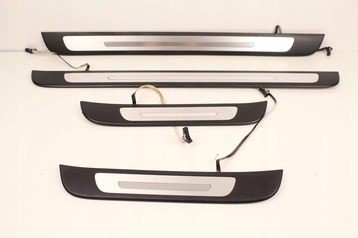 фото №1, Накладки планки пороговые подсвечиваемый a6 c7 sedan