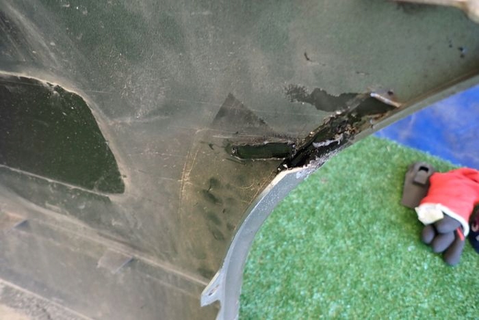 фото №10, Vw passat b8 універсал рестайлінг 19- бампер задній зад