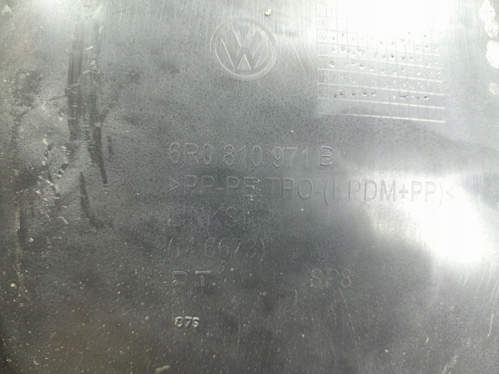 фото №8, Vw polo v 6r подкрылок зад задние левая 6r0810971b