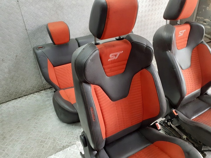 фото №12, Сидіння шкіряні комплект ford fiesta mk7