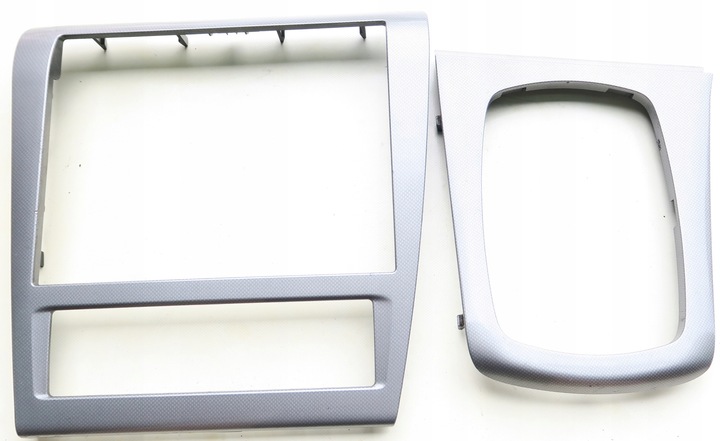 фото №1, Рамка радіо i коробки передач срібна skoda octavia 1 рестайлінг