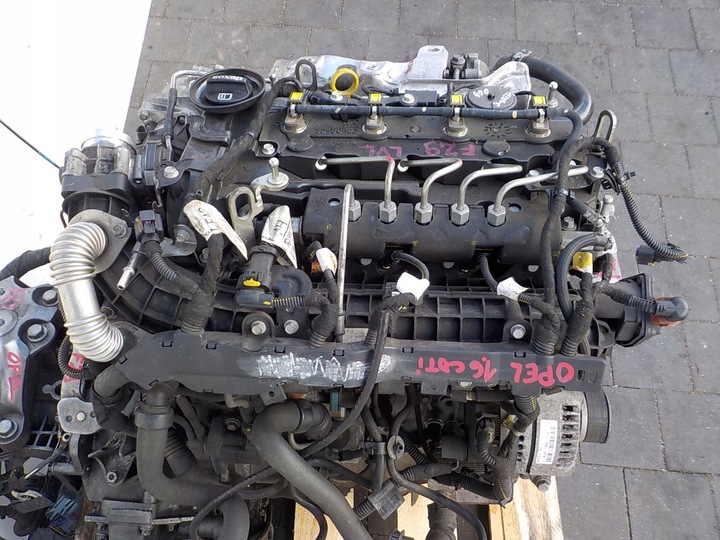 фото №9, Opel astra k 16r 1.6 cdti двигатель lvl b16dth комплектный